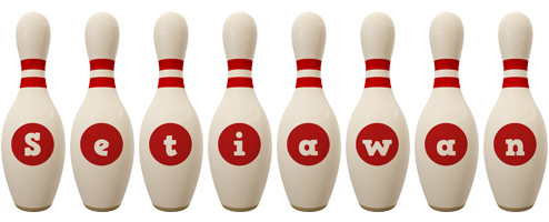 Setiawan bowling-pin logo