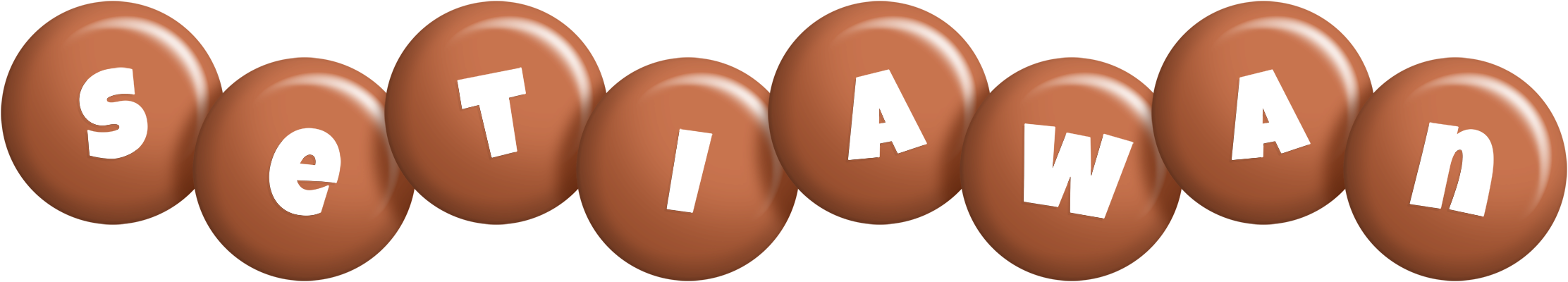 Setiawan candy-brown logo