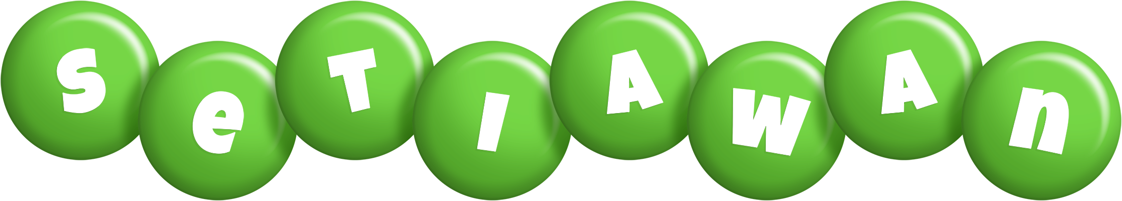 Setiawan candy-green logo