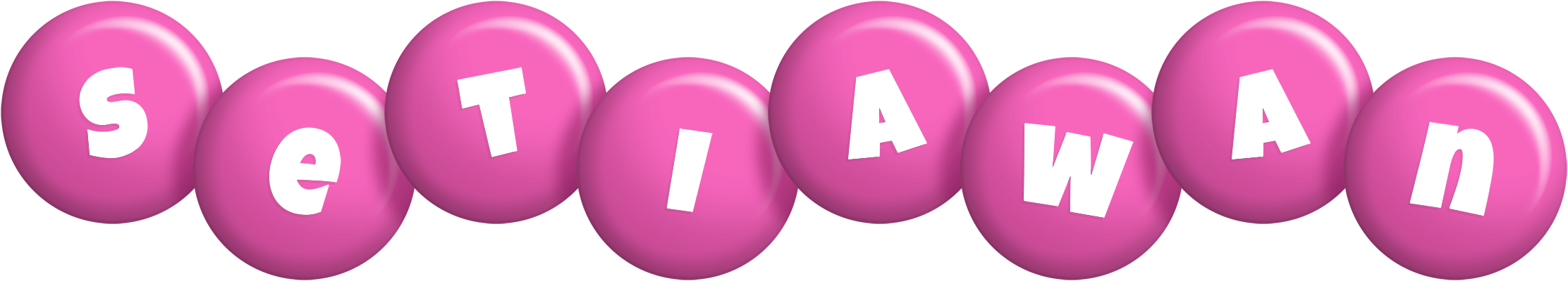 Setiawan candy-pink logo