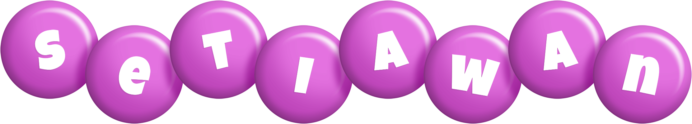 Setiawan candy-purple logo