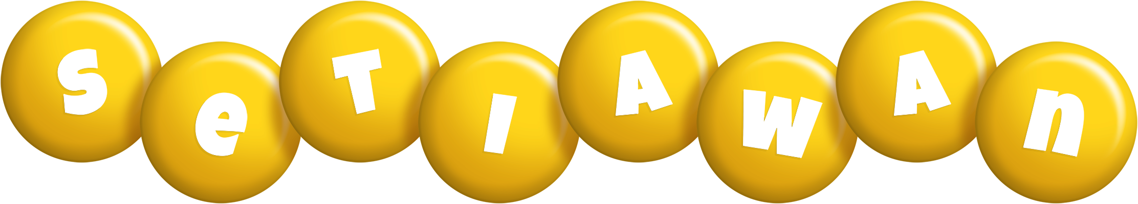 Setiawan candy-yellow logo