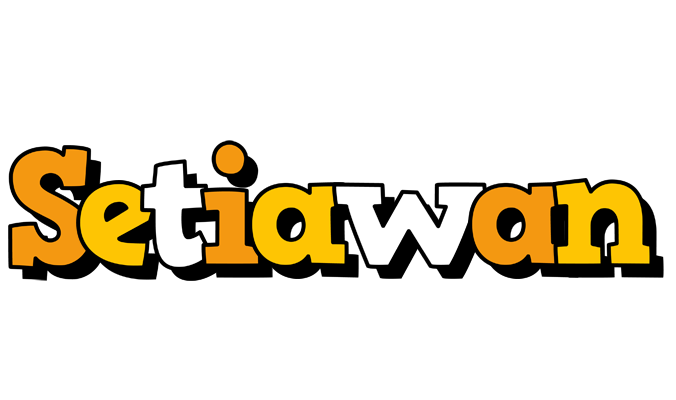 Setiawan cartoon logo