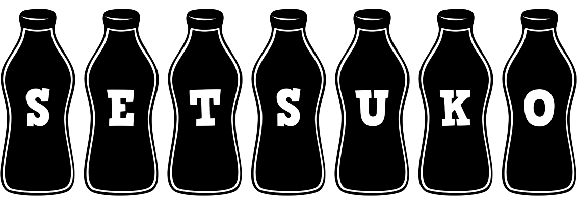 Setsuko bottle logo