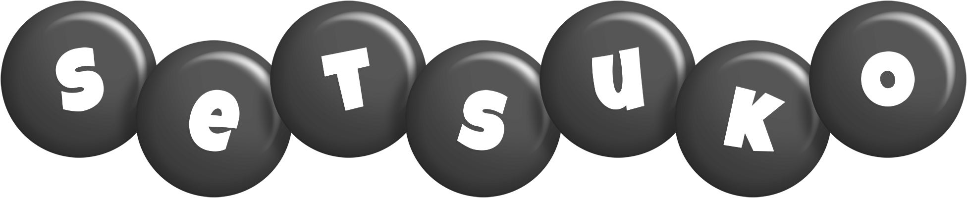 Setsuko candy-black logo
