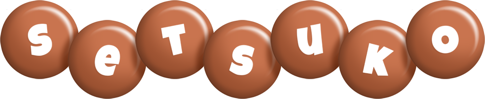 Setsuko candy-brown logo