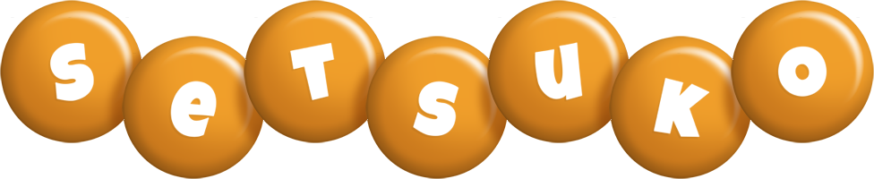 Setsuko candy-orange logo