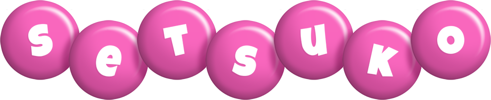 Setsuko candy-pink logo