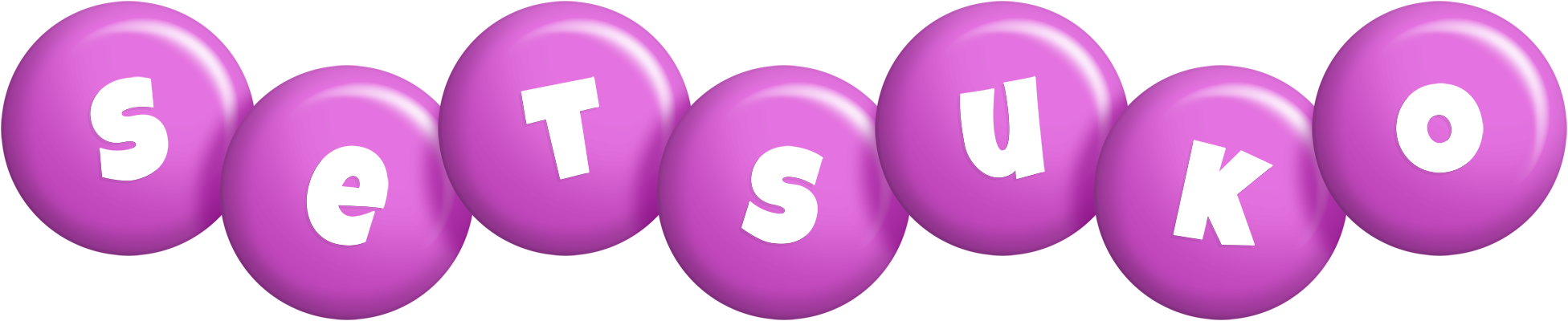 Setsuko candy-purple logo