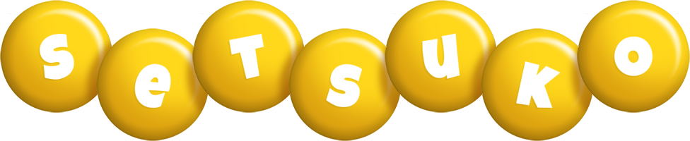 Setsuko candy-yellow logo