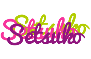 Setsuko flowers logo