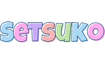 Setsuko pastel logo