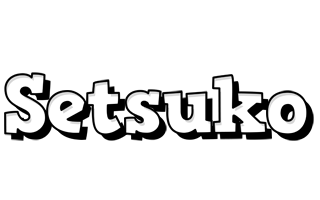 Setsuko snowing logo