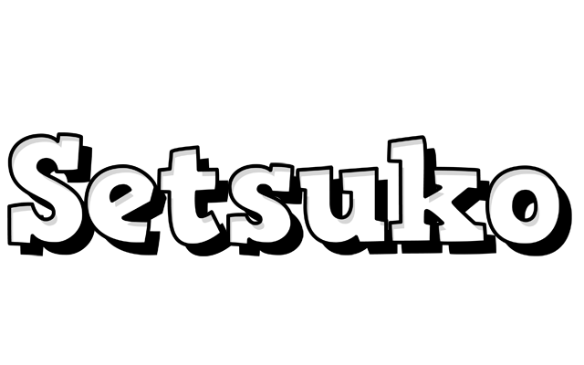 Setsuko snowing logo