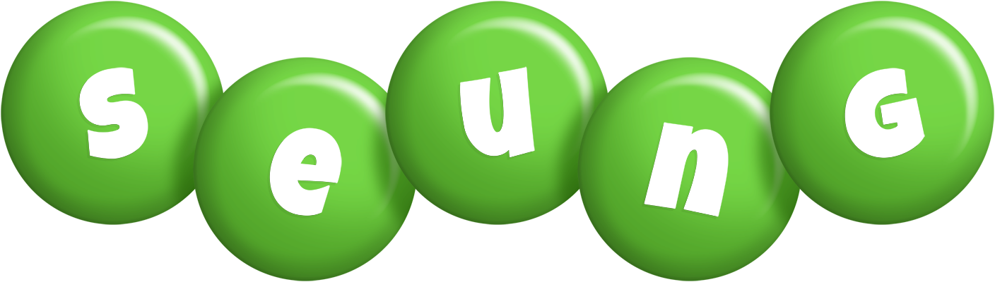 Seung candy-green logo