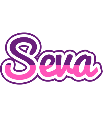 Seva cheerful logo