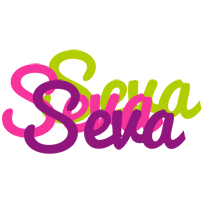 Seva flowers logo