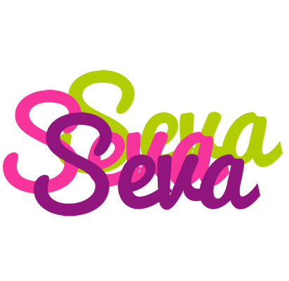 Seva flowers logo