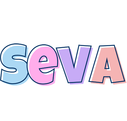 Seva pastel logo