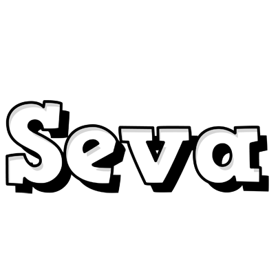 Seva snowing logo