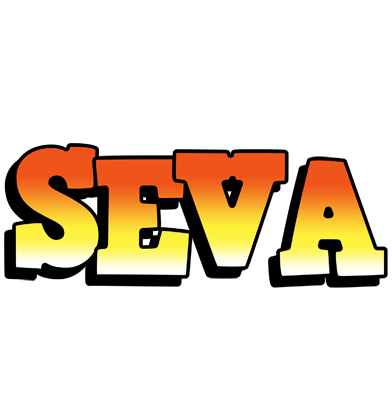Seva sunset logo