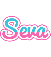Seva woman logo