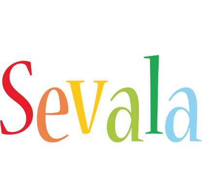 Sevala birthday logo