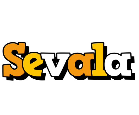 Sevala cartoon logo