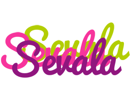 Sevala flowers logo