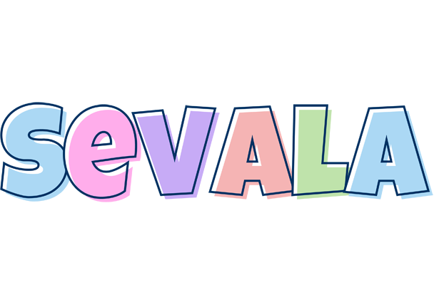 Sevala pastel logo