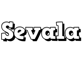 Sevala snowing logo