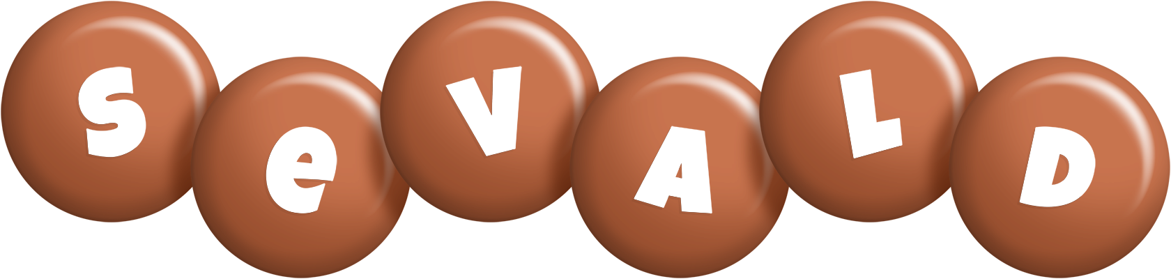 Sevald candy-brown logo