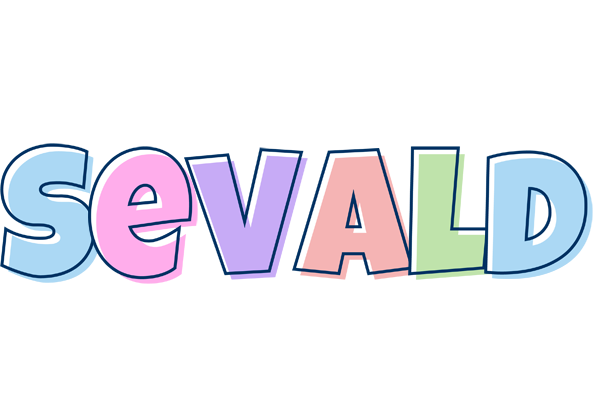 Sevald pastel logo