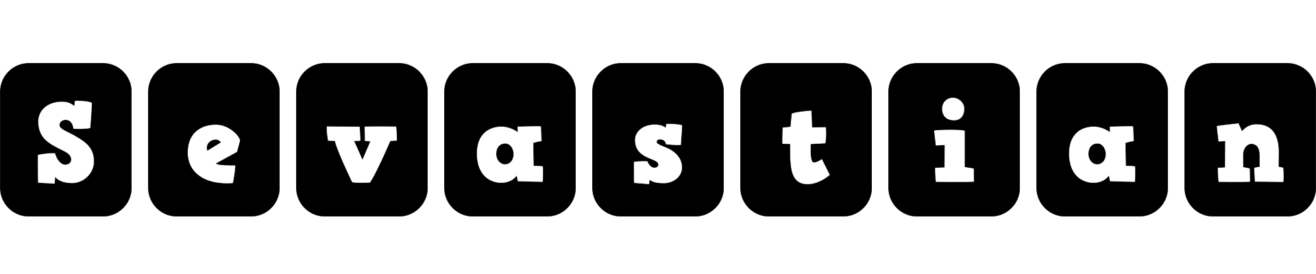 Sevastian box logo