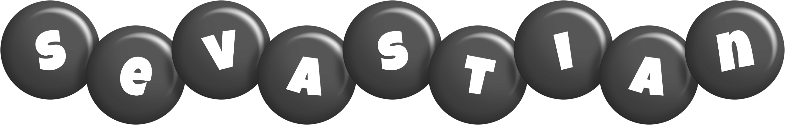Sevastian candy-black logo