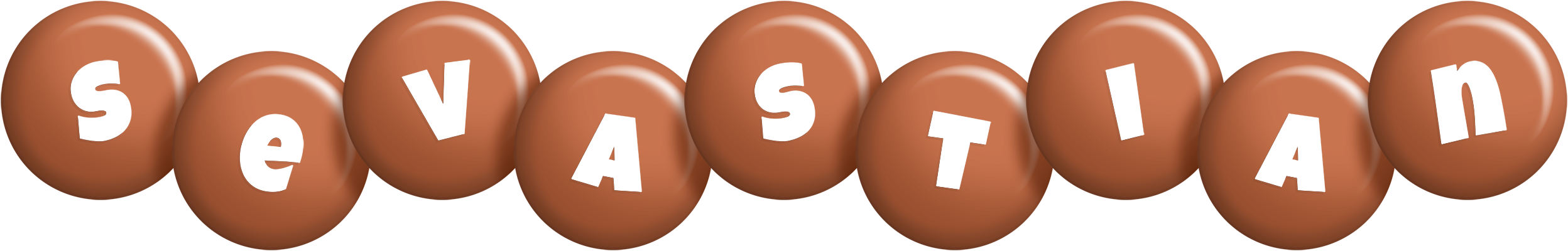 Sevastian candy-brown logo