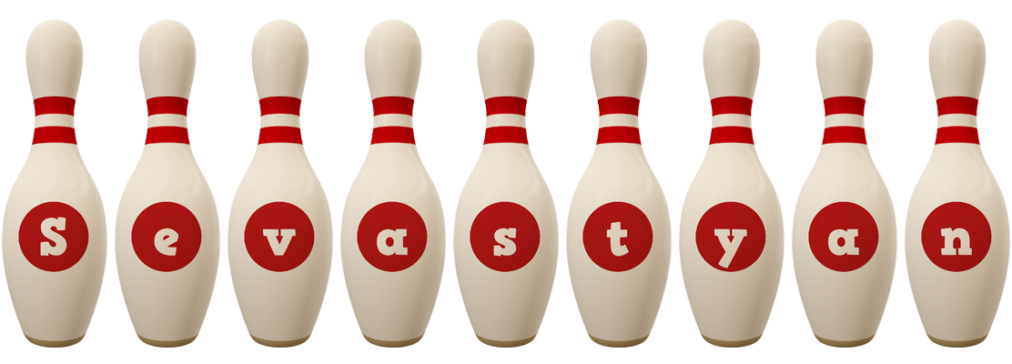 Sevastyan bowling-pin logo