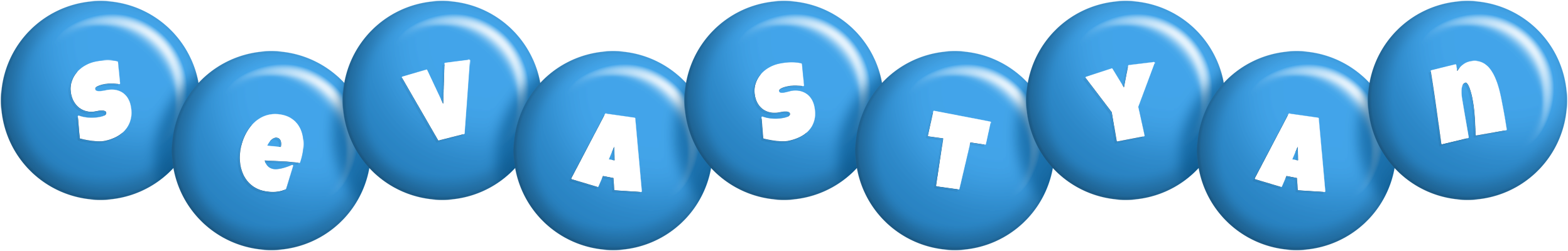 Sevastyan candy-blue logo