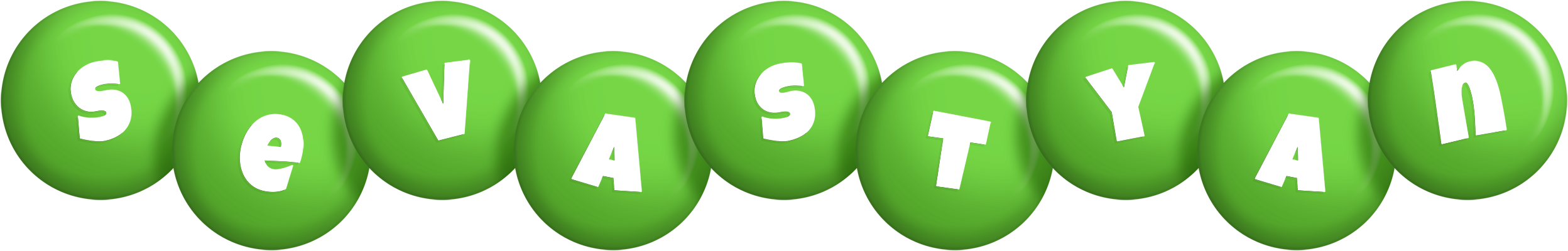 Sevastyan candy-green logo