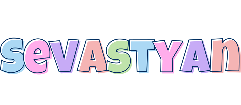 Sevastyan pastel logo