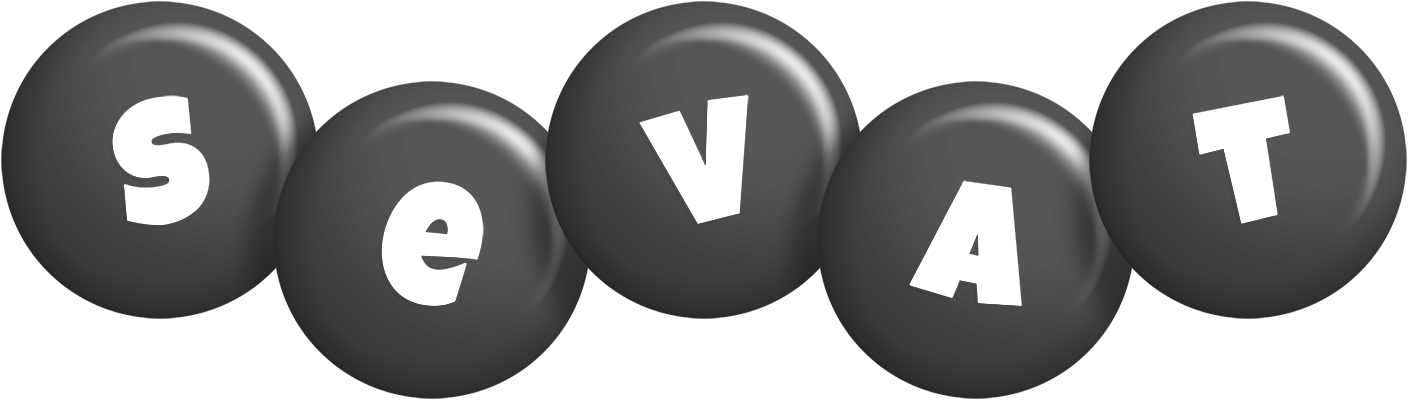 Sevat candy-black logo