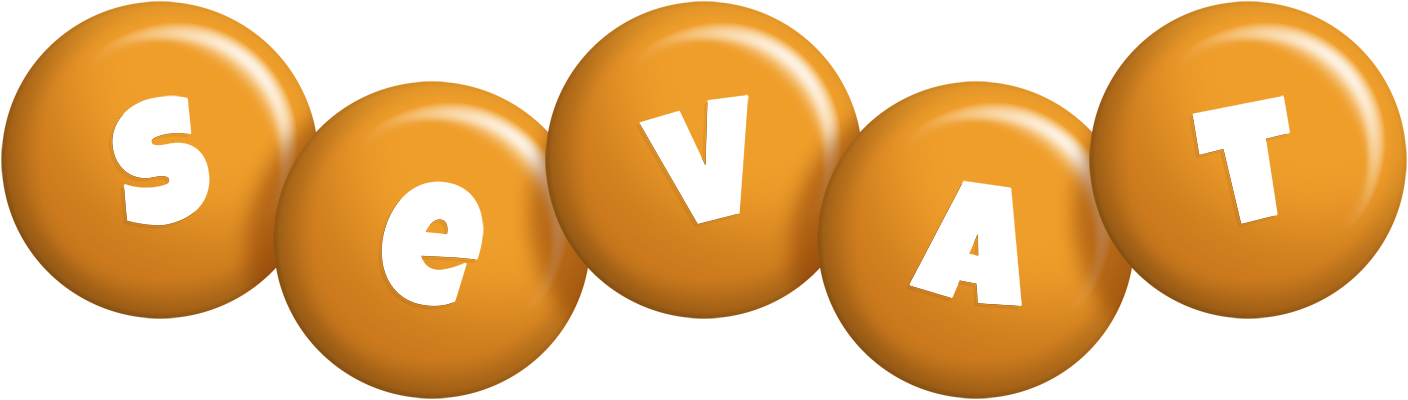 Sevat candy-orange logo