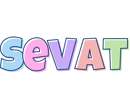 Sevat pastel logo