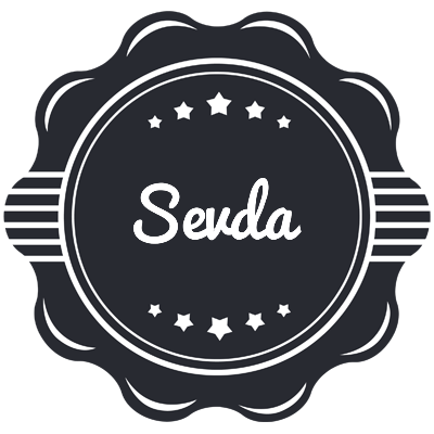 Sevda badge logo