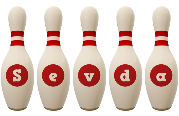 Sevda bowling-pin logo