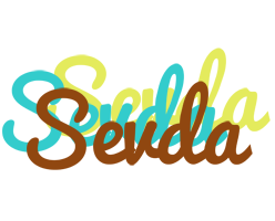 Sevda cupcake logo