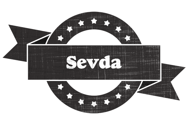 Sevda grunge logo