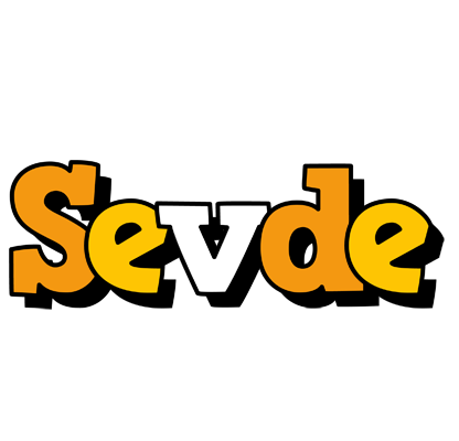 Sevde cartoon logo
