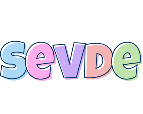 Sevde pastel logo