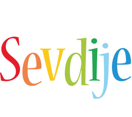 Sevdije birthday logo